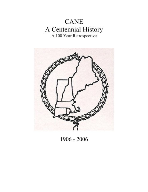 CANE A Centennial History - Classical Association of New England